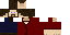 Minecraft skin texture, 64x32 legacy pixels