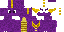 Minecraft skin texture, 64x32 legacy pixels
