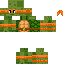 Minecraft skin texture, 64x64 pixels
