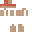 Minecraft skin texture, 64x64 pixels