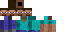 Minecraft skin texture, 64x32 legacy pixels