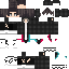 Minecraft skin texture, 64x64 pixels