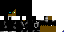 Minecraft skin texture, 64x32 legacy pixels