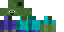 Minecraft skin texture, 64x32 legacy pixels