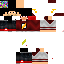 Minecraft skin texture, 64x64 pixels