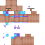 Minecraft skin texture, 64x64 pixels