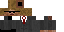Minecraft skin texture, 64x32 legacy pixels