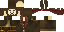 Minecraft skin texture, 64x32 legacy pixels