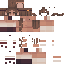 Minecraft skin texture, 64x64 pixels