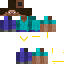 Minecraft skin texture, 64x64 pixels