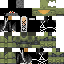 Minecraft skin texture, 64x64 pixels