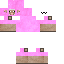Minecraft skin texture, 64x64 pixels