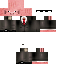 Minecraft skin texture, 64x64 pixels