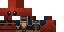 Minecraft skin texture, 64x32 legacy pixels