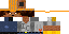 Minecraft skin texture, 64x32 legacy pixels
