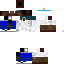 Minecraft skin texture, 64x64 pixels