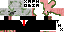 Minecraft skin texture, 64x32 legacy pixels