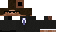 Minecraft skin texture, 64x32 legacy pixels