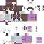 Minecraft skin texture, 64x64 pixels