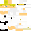Minecraft skin texture, 64x64 pixels