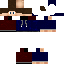Minecraft skin texture, 64x64 pixels