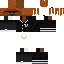 Minecraft skin texture, 64x64 pixels