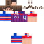 Minecraft skin texture, 64x64 pixels