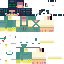 Minecraft skin texture, 64x64 pixels