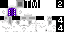 Minecraft skin texture, 64x32 legacy pixels