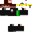 Minecraft skin texture, 64x64 pixels