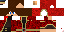 Minecraft skin texture, 64x32 legacy pixels