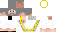 Minecraft skin texture, 64x32 legacy pixels