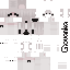Minecraft skin texture, 64x64 pixels