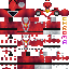 Minecraft skin texture, 64x64 pixels