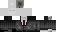 Minecraft skin texture, 64x32 legacy pixels