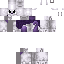 Minecraft skin texture, 64x64 pixels