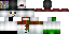Minecraft skin texture, 64x32 legacy pixels