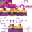 Minecraft skin texture, 64x64 pixels