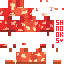 Minecraft skin texture, 64x64 pixels