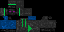 Minecraft skin texture, 64x32 legacy pixels
