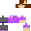 Minecraft skin texture, 64x64 pixels