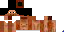 Minecraft skin texture, 64x32 legacy pixels