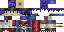 Minecraft skin texture, 64x32 legacy pixels