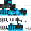 Minecraft skin texture, 64x64 pixels