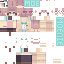 Minecraft skin texture, 64x64 pixels