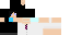 Minecraft skin texture, 64x32 legacy pixels