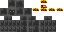 Minecraft skin texture, 64x32 legacy pixels