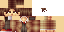 Minecraft skin texture, 64x32 legacy pixels