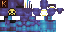 Minecraft skin texture, 64x32 legacy pixels
