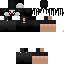 Minecraft skin texture, 64x64 pixels